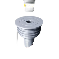 Gray drain insert with size specifications.