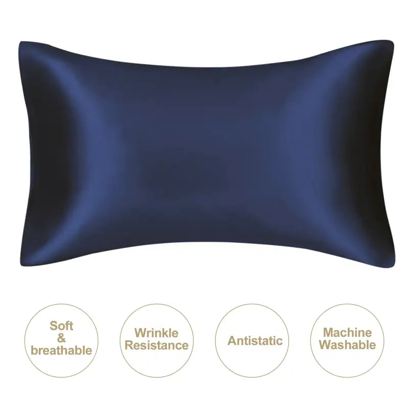 1PC Navy Blue / Queen50X75CM