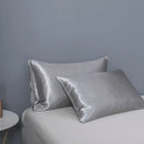 JuwenSilk silky stain pillowcase silky pillowcase natural silk pillowcase mulberry silk pillow case standard queen k