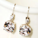 Chic Flex Earrings - White Gold Color