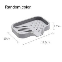 Silicone Faucet Mat Kitchen Sink Tray Soap Dispenser Sponge Drain Pad Sink SplashDrying Mat Countertop Storage Tray