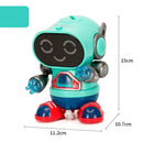 Dancing Electric Rock Robot: Light & Music Fun! - Green Rock Robot