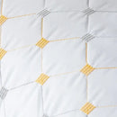 Full Sky Star Embroidered Fiber Pillow Core for Neck Protection Quick Rebound Not Easy to Deform Not Collapsing