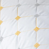 Full Sky Star Embroidered Fiber Pillow Core for Neck Protection Quick Rebound Not Easy to Deform Not Collapsing