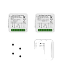 Wiring diagrams for mini curtain modules.