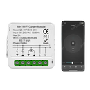 Mini Wi-Fi curtain module with smartphone control.