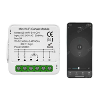 Mini Wi-Fi curtain module with smartphone control.