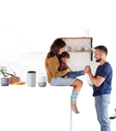 Smart home voice control setup.