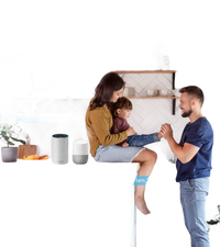 Smart home voice control setup.