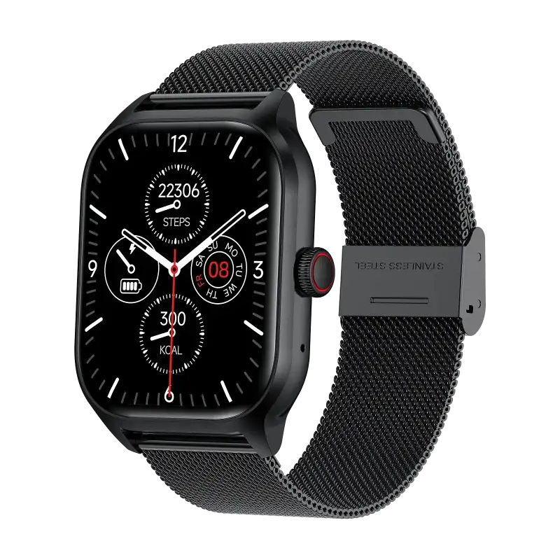 Black mesh belt
