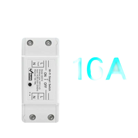 White Wi-Fi smart switch for smartlink 16a wifi relay breaker remote control