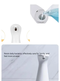 Automatic soap dispenser.