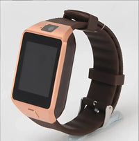DZ09 FitPro Watch: Bluetooth Tracker & SIM Support - gold