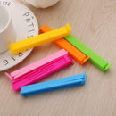10/20Pcs Portable New Kitchen Storage Food Snack Seal Sealing Bag Clips Sealer Clamp Plastic Tool Kitchen Accessories