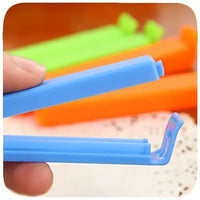 10/20Pcs Portable New Kitchen Storage Food Snack Seal Sealing Bag Clips Sealer Clamp Plastic Tool Kitchen Accessories
