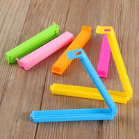 10/20Pcs Portable New Kitchen Storage Food Snack Seal Sealing Bag Clips Sealer Clamp Plastic Tool Kitchen Accessories