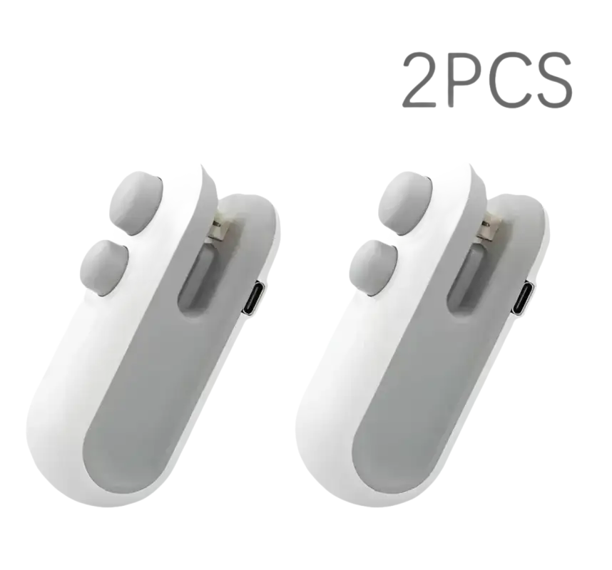 2pcs white