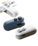 Portable bag sealer and cutter.