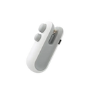 White and gray handheld sealing device.