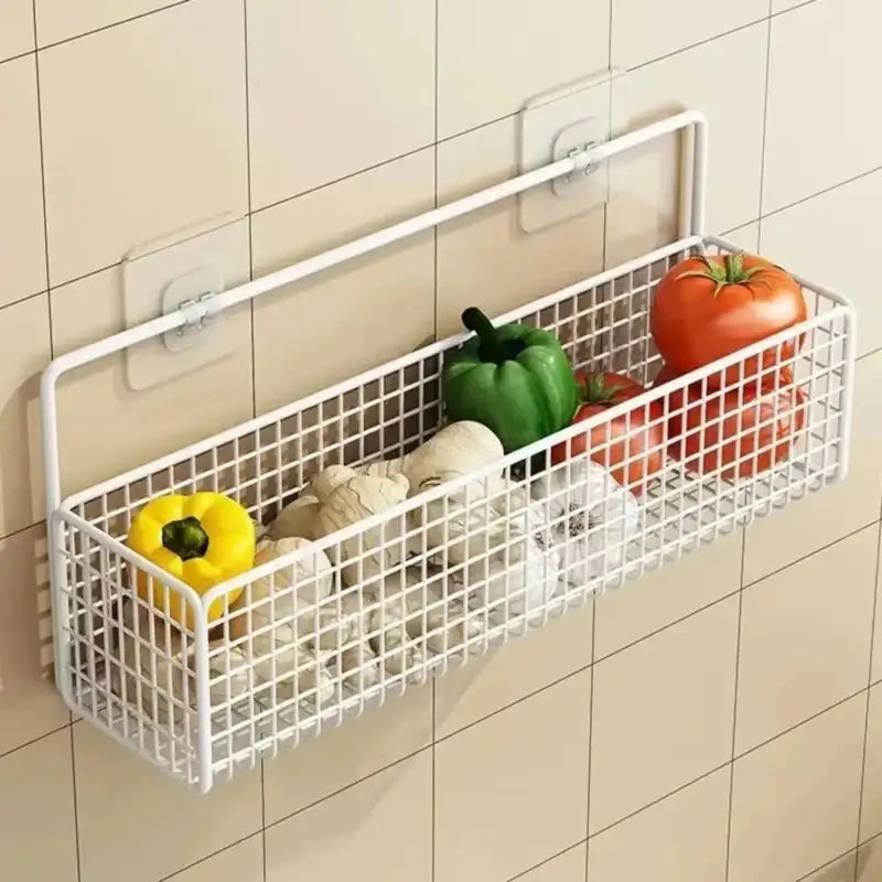 Easy Peasy Wall Storage Hanger and Transparent Self Adhesive Hook Set