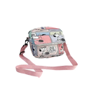 Snoopy comic-themed crossbody bag.