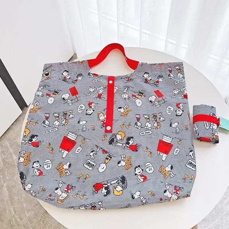 Sweet Snoopy Fashion Printing Foldable Shopping Bags