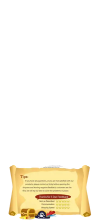 Online shopping information.