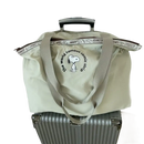 Snoopy-themed travel bag.