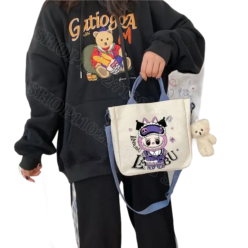 Snoopy cute crossbody bag anime cutie for Labubu girls