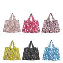 Snoopy-themed reusable shopping bags.