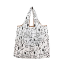 White Snoopy-patterned tote bag.