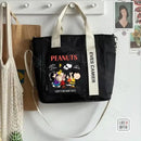 Black Peanuts tote bag.