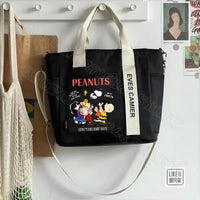 Black Peanuts tote bag.