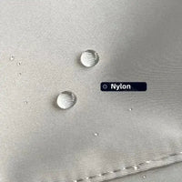 Water-repellent nylon fabric.