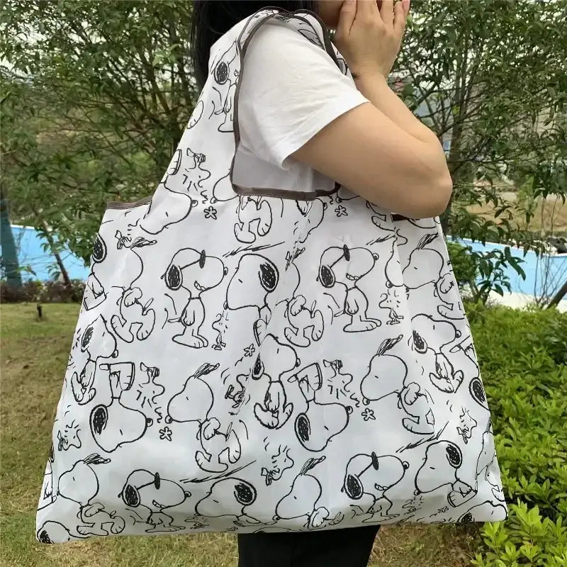 Sweet Snoopy Reusable Shopping Tote Bag