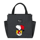 Gray Snoopy lunch bag.