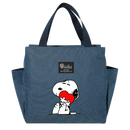 Blue Snoopy tote bag.