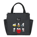 Gray Snoopy lunch bag.