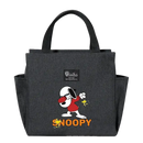 Gray Snoopy lunch bag.