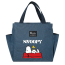 Blue Snoopy tote bag.
