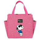 Pink Snoopy lunch bag.