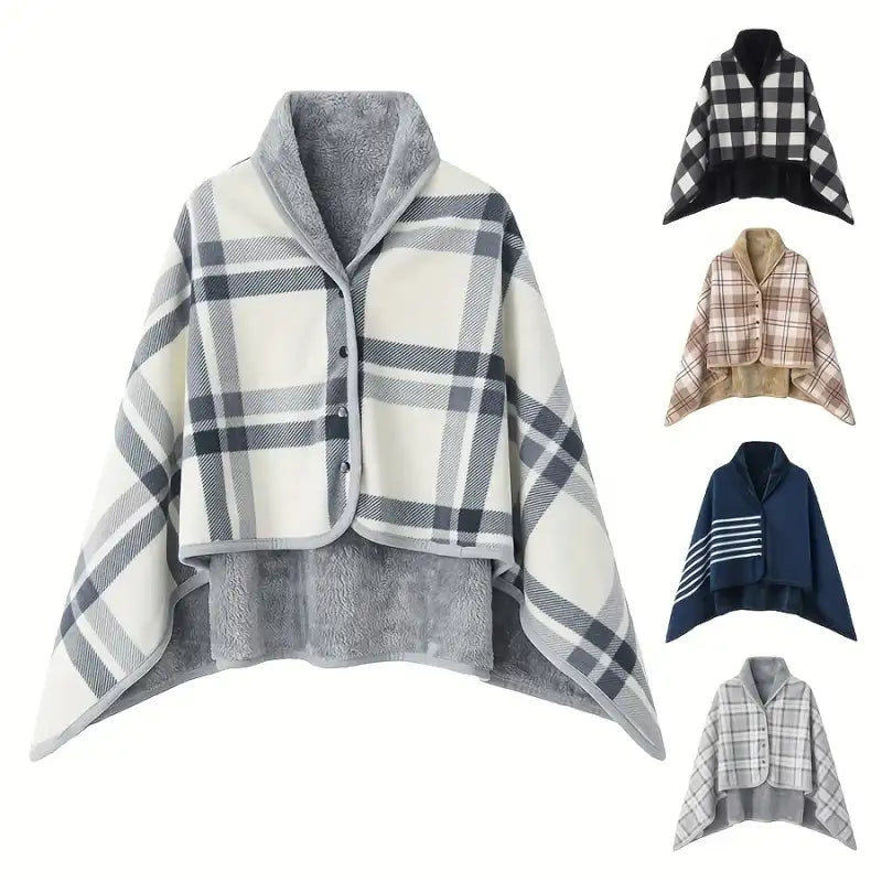 SnuggleWrap: Flannel Shawl Blanket