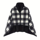 1pc Wearable Blankets Shawl Blanket Flannel Lazy Casual Office Blanket - Yellow
