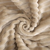 Striped Flannel Blankets For Beds Solid Pink Blue Color Soft Warm Mink Throw Sofa Cover Bedspread Beach Airplane Travel