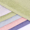 Bath Towel Washcloth Cotton Towel Solid Color Soft Absorbent Towels Multipurpose Use For Hotel Bathroom - 35x75cm