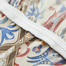 1 PC Printed sofa cover with skirt high elasticity soft hand feel pet stain resistant decorative sofa