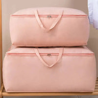 Large Capacity Clothes Storage Bag Waterproof Cabinet Wardrobe Organizer Quilt Pillow Blanket Organizer Dustproof