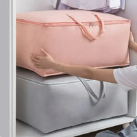 Large Capacity Clothes Storage Bag Waterproof Cabinet Wardrobe Organizer Quilt Pillow Blanket Organizer Dustproof
