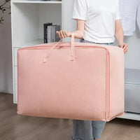 Large Capacity Clothes Storage Bag Waterproof Cabinet Wardrobe Organizer Quilt Pillow Blanket Organizer Dustproof