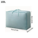 Large Capacity Clothes Storage Bag Waterproof Cabinet Wardrobe Organizer Quilt Pillow Blanket Organizer Dustproof